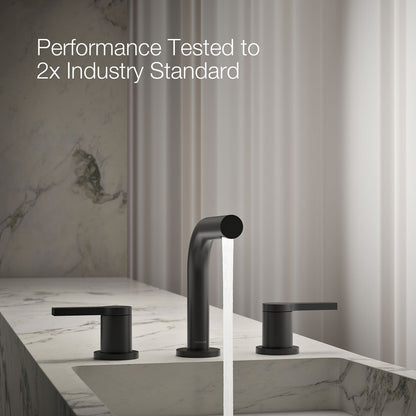KOHLER Elate Widespread bathroom sink faucet, 1.2 gpm