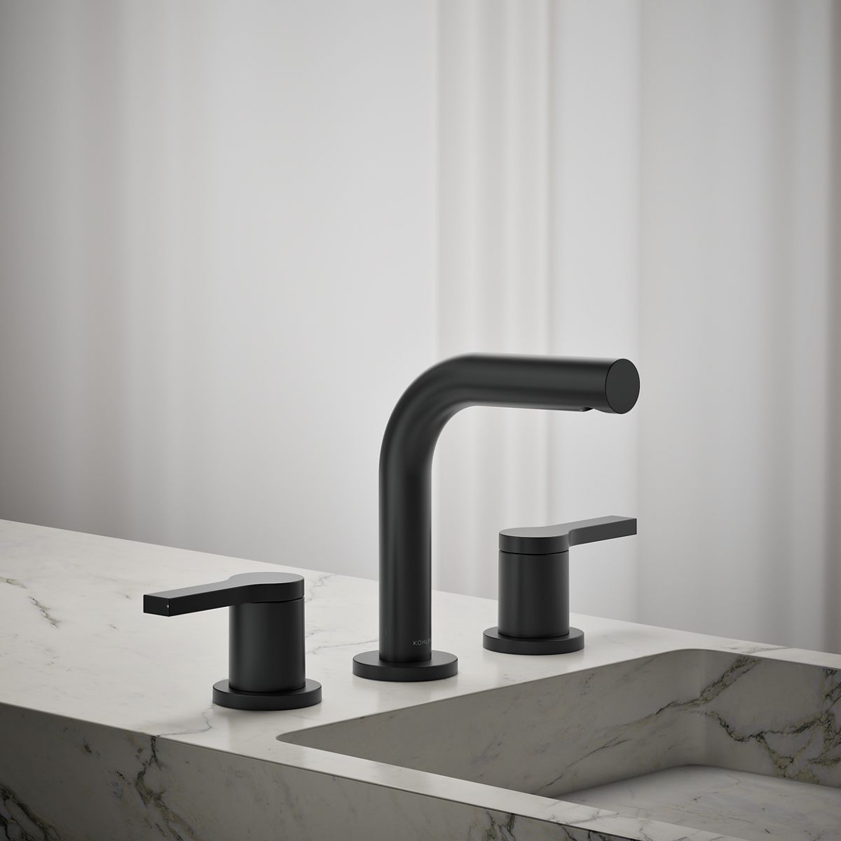 KOHLER Elate Widespread bathroom sink faucet, 1.2 gpm