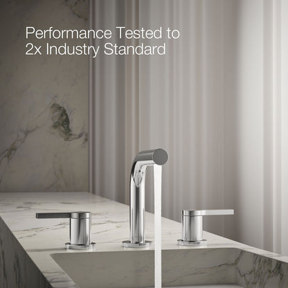 KOHLER Elate Widespread bathroom sink faucet, 1.2 gpm