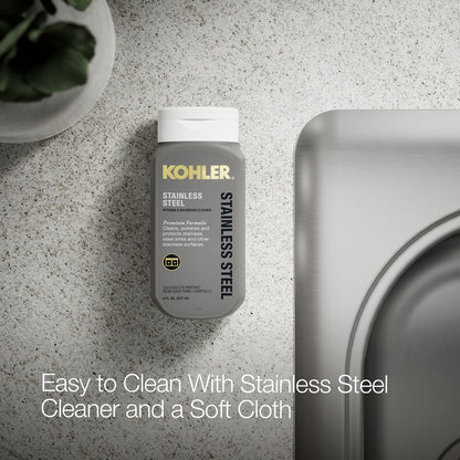 KOHLER K-3361-1 Staccato 33" top-mount double-bowl kitchen sink