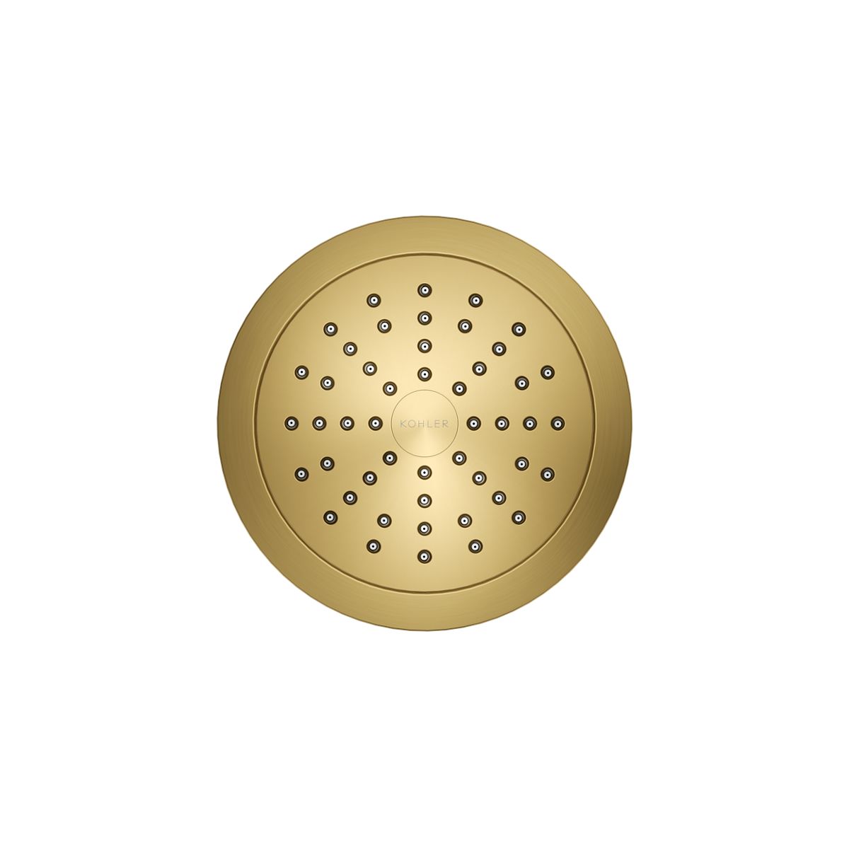 KOHLER Cinq™ Round Single-function filtered showerhead, 2.5 gpm