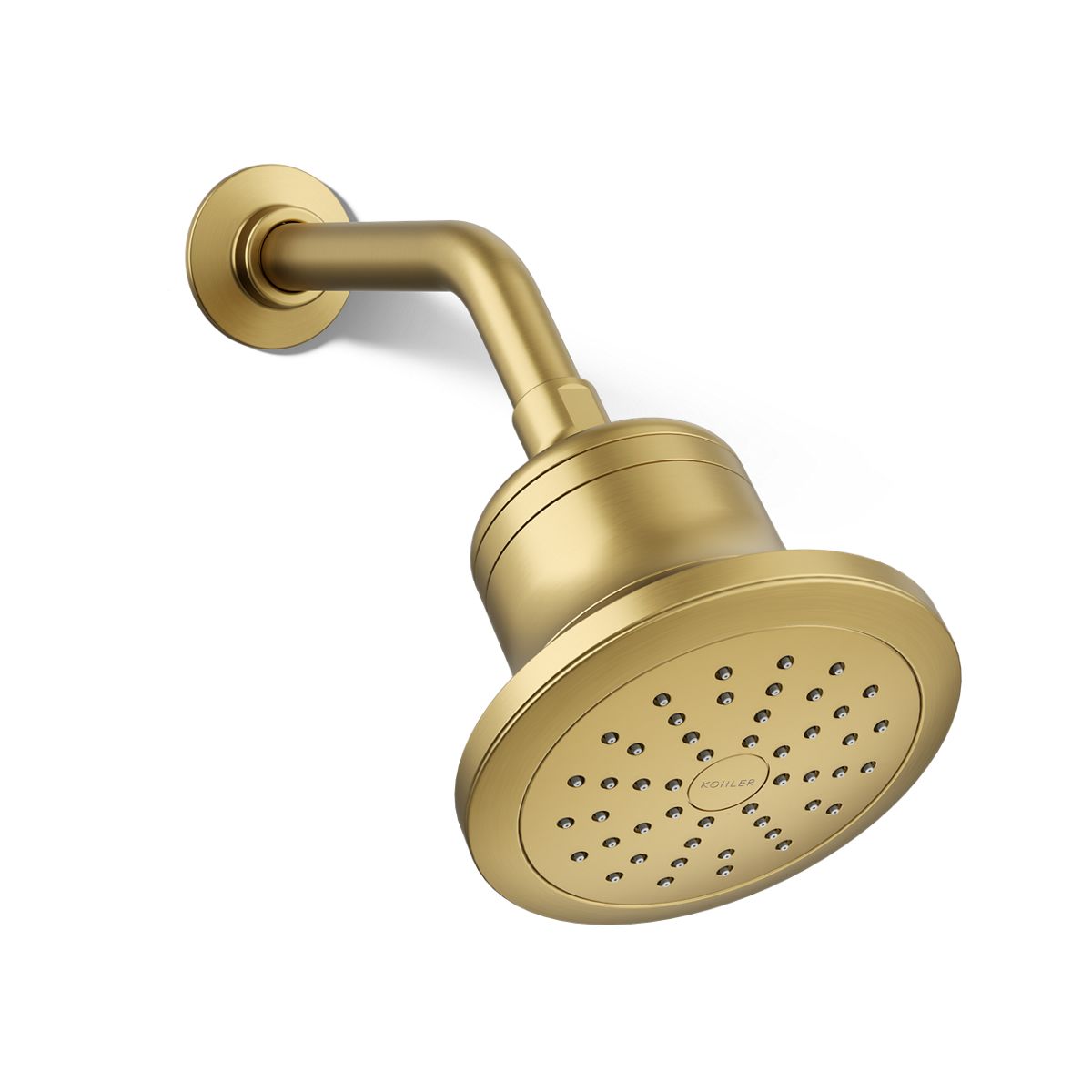 KOHLER Cinq™ Round Single-function filtered showerhead, 2.5 gpm