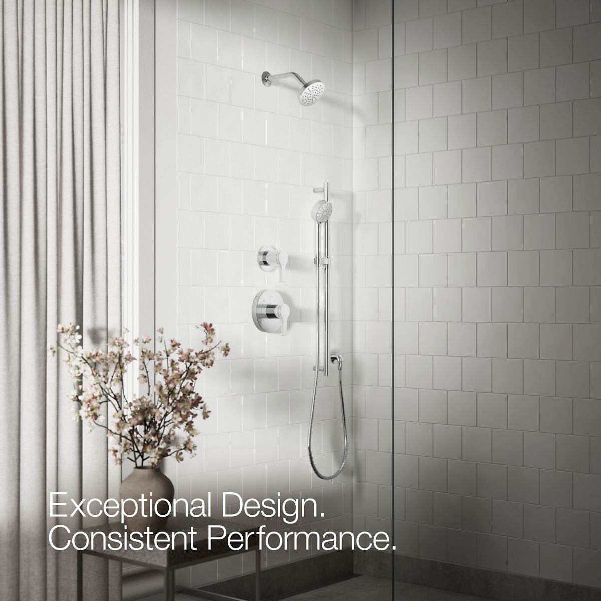 KOHLER Elate Three-function handshower, 1.75 gpm