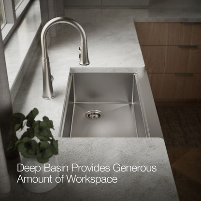 KOHLER Strive 32-1/2" undermount single-bowl farmhouse workstation kitchen sink