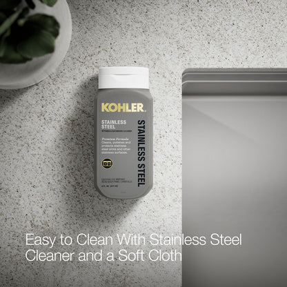 KOHLER Strive 35-1/2" undermount double-bowl farmhouse workstation kitchen sink