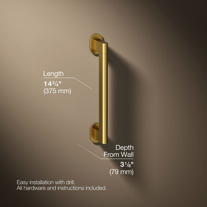 3/4 view of product with dimensions