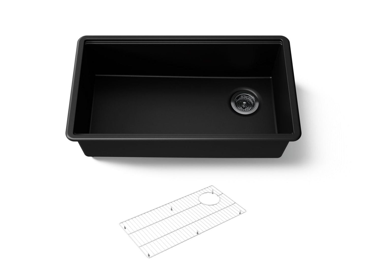 KOHLER Billings™ 32-1/2" undermount single-bowl kitchen sink