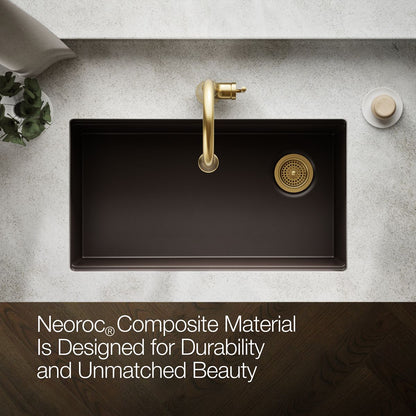KOHLER Billings™ 32-1/2" undermount single-bowl kitchen sink