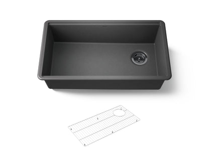 KOHLER Billings™ 32-1/2" undermount single-bowl kitchen sink