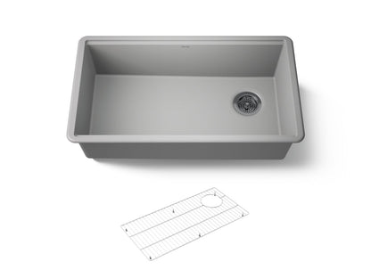 KOHLER Billings™ 32-1/2" undermount single-bowl kitchen sink