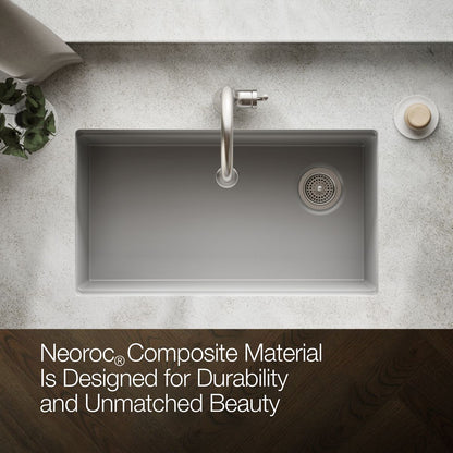 KOHLER Billings™ 32-1/2" undermount single-bowl kitchen sink