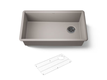 KOHLER Billings™ 32-1/2" undermount single-bowl kitchen sink