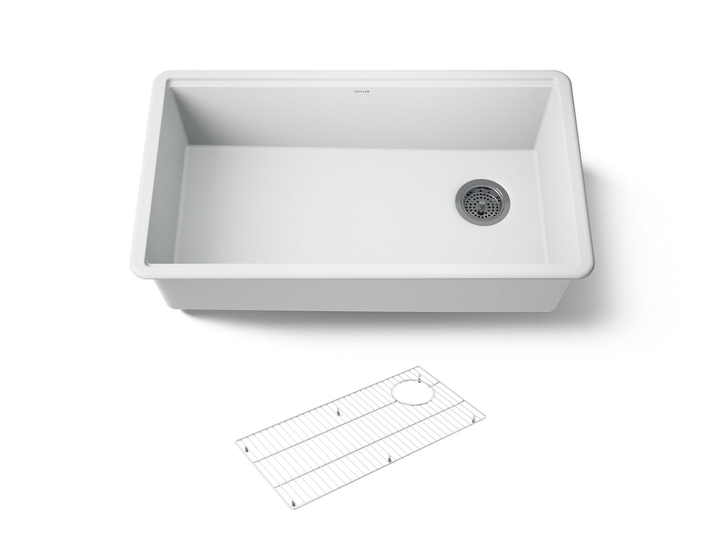 KOHLER Billings™ 32-1/2" undermount single-bowl kitchen sink
