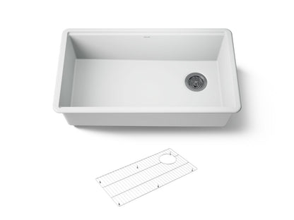 KOHLER Billings™ 32-1/2" undermount single-bowl kitchen sink