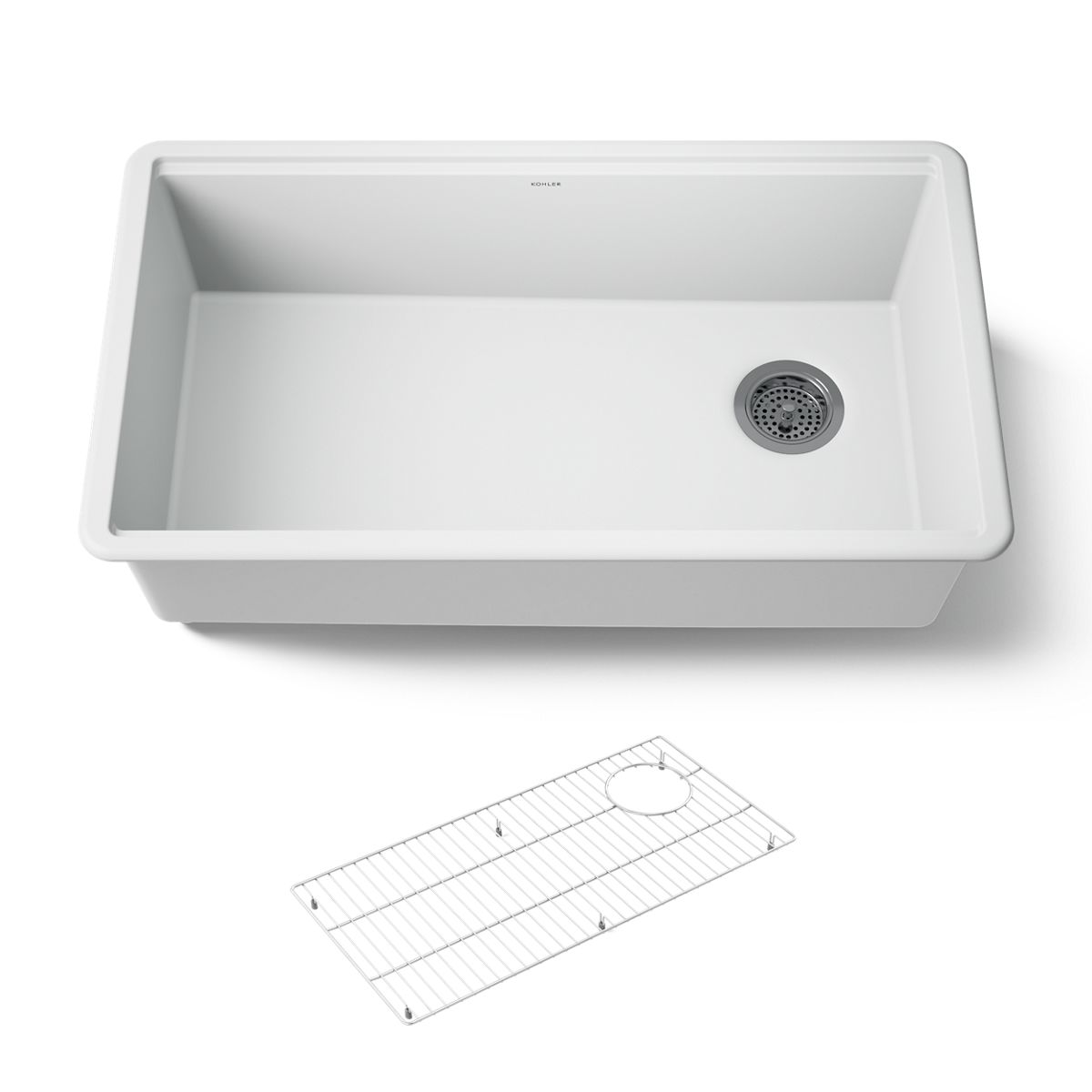 KOHLER Billings™ 32-1/2" undermount single-bowl kitchen sink
