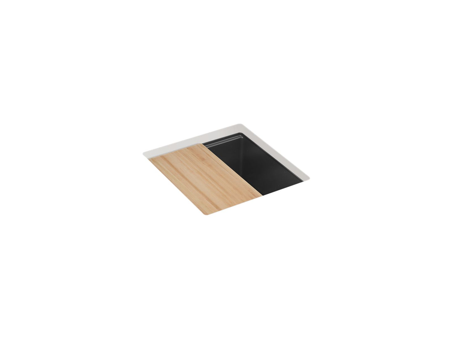 KOHLER Billings™ 18" undermount bar sink with accessories