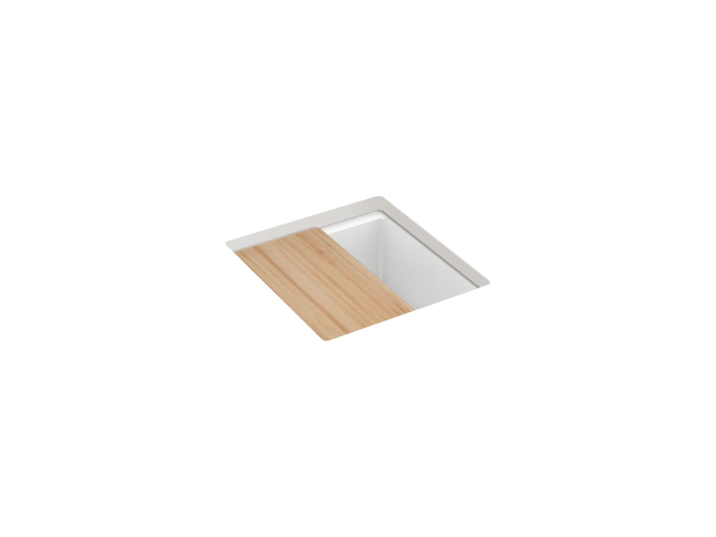 KOHLER Billings™ 18" undermount bar sink with accessories