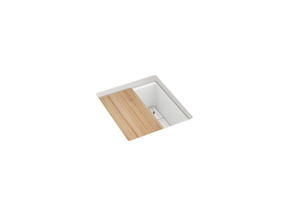 KOHLER Billings™ 18" undermount bar sink with accessories