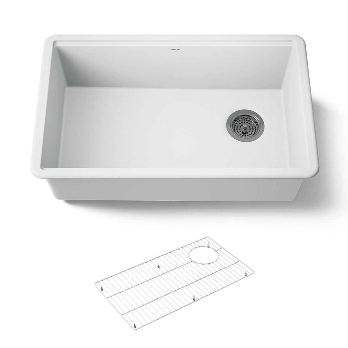 KOHLER Billings™ 29" undermount single-bowl kitchen sink