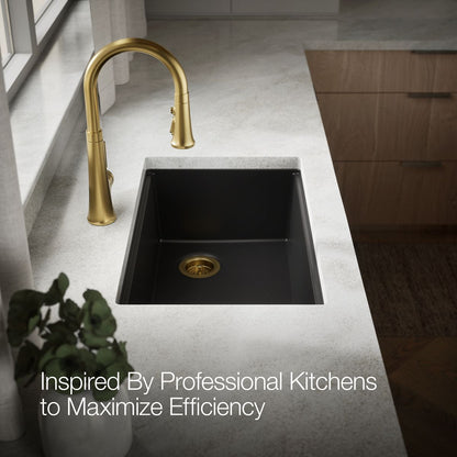 KOHLER Billings™ 29" undermount single-bowl workstation kitchen sink