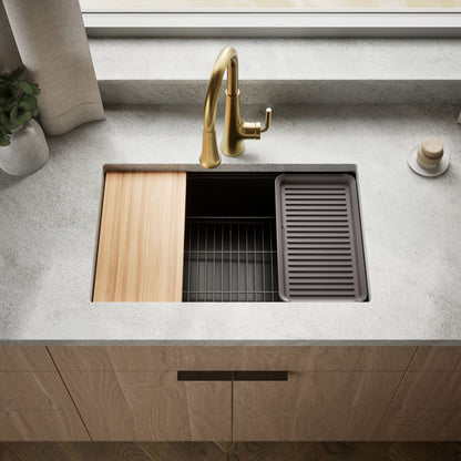 KOHLER Billings™ 29" undermount single-bowl workstation kitchen sink