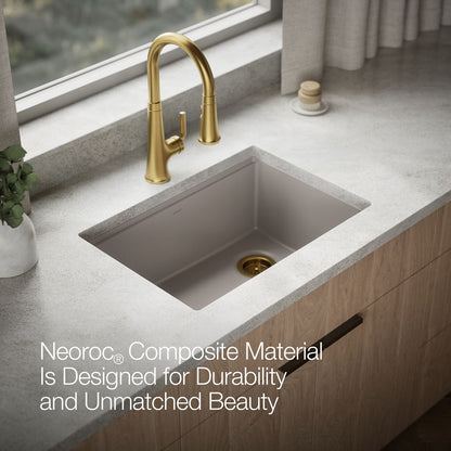 KOHLER Billings™ 27" undermount single-bowl workstation kitchen sink