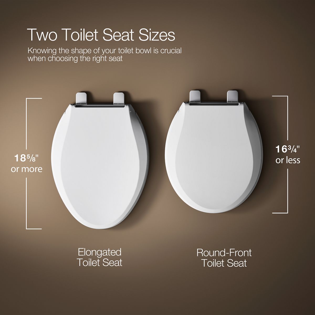 KOHLER K-33728 Cachet Heated ReadyLatch® Quiet-Close™ Round-front Toilet Seat, White - Detail image of a product feature