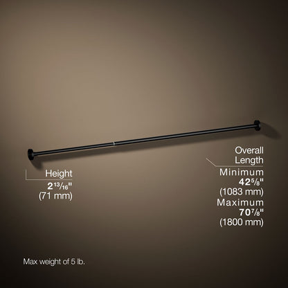 KOHLER Elate Shower rod