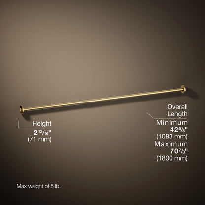 KOHLER Elate Shower rod