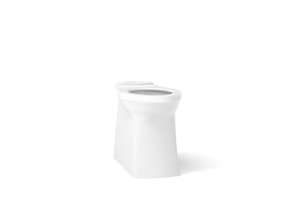 KOHLER K-33812 Corbelle Tall elongated toilet bowl with skirted trapway