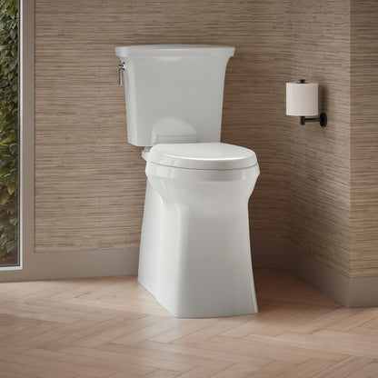 KOHLER K-33812 Corbelle Tall elongated toilet bowl with skirted trapway
