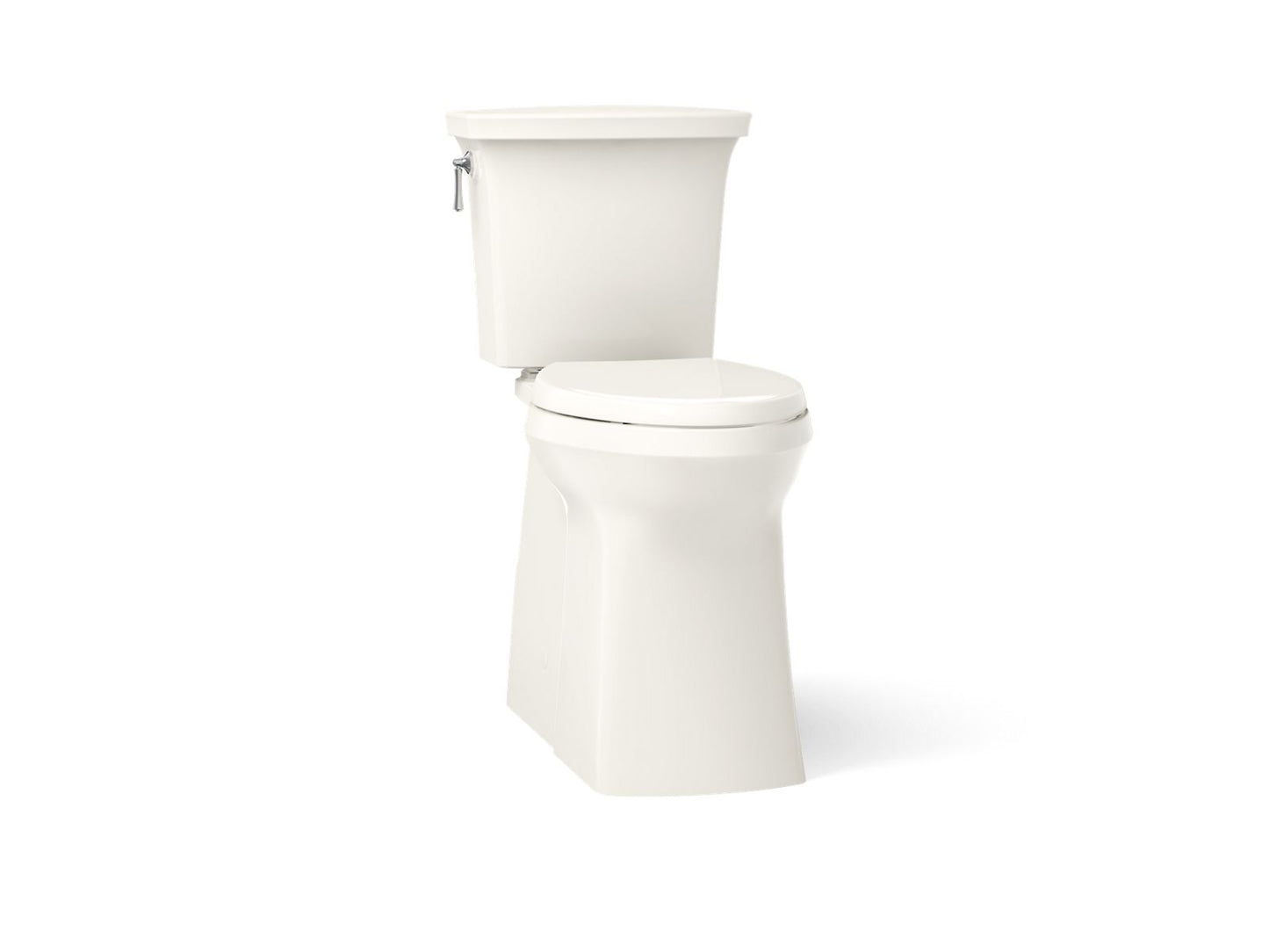 KOHLER K-33813 Corbelle Tall two-piece elongated toilet with skirted trapway, 1.28 gpf
