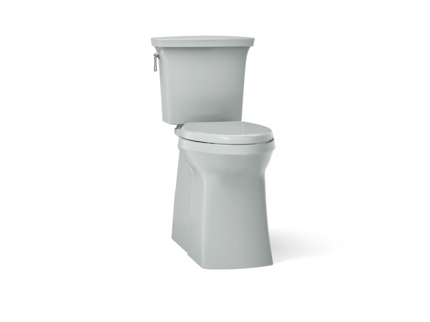 KOHLER K-33813 Corbelle Tall two-piece elongated toilet with skirted trapway, 1.28 gpf