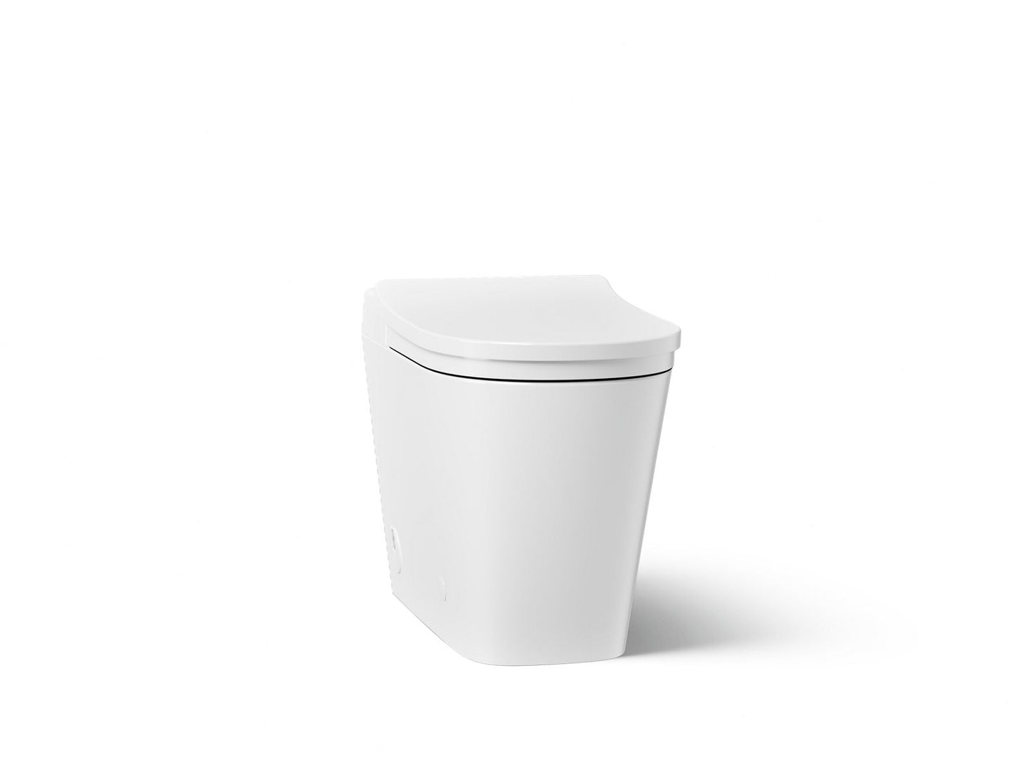 KOHLER K-34281 Leap One-piece elongated smart toilet with front bidet wand technology, dual-flush