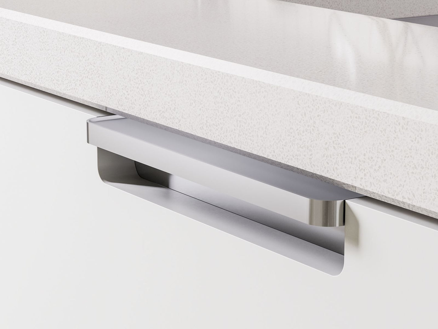 KOHLER Maxstow™ 36" wall-hung bathroom vanity cabinet with sink and quartz top