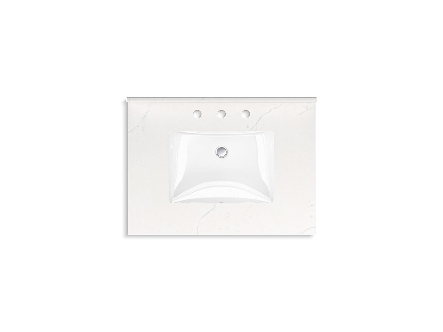 KOHLER K-35019 Malin by Studio McGee 30" bathroom vanity cabinet with sink and quartz top