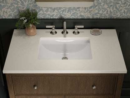 KOHLER K-35020 Malin by Studio McGee 36" bathroom vanity cabinet with sink and quartz top
