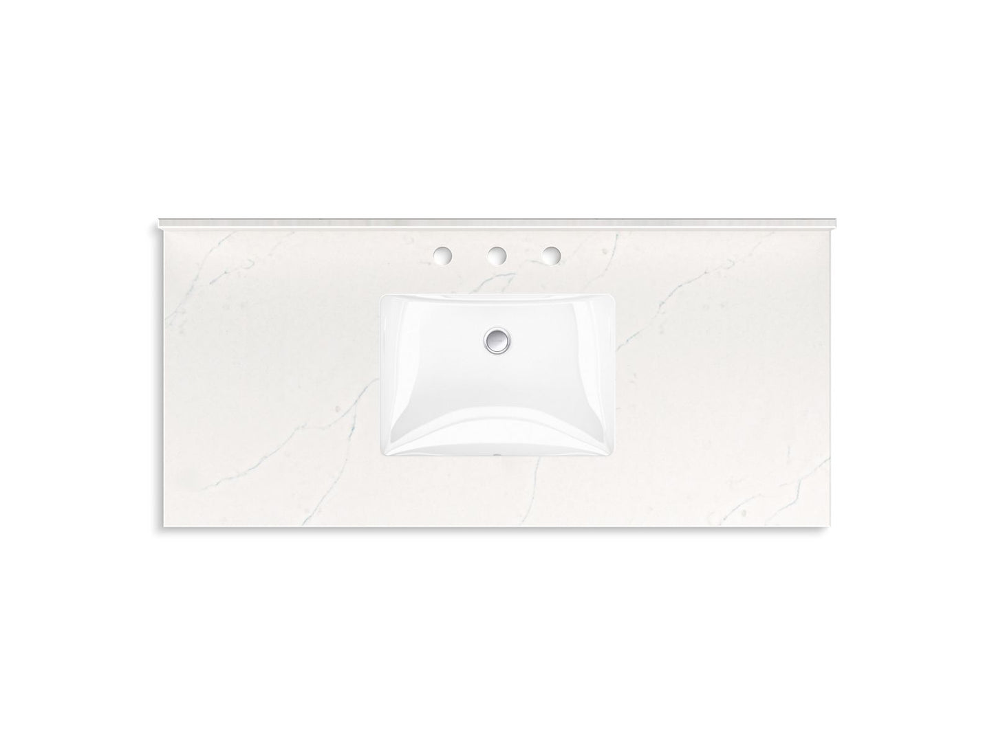 KOHLER K-35021 Malin by Studio McGee 48" bathroom vanity cabinet with sink and quartz top