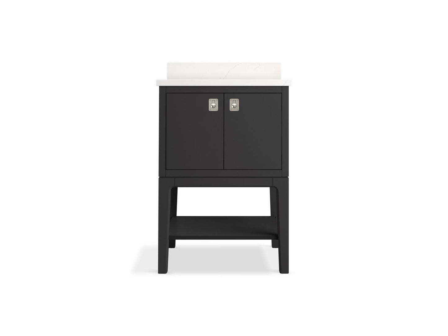 KOHLER K-35024 Seagrove by Studio McGee 24" bathroom vanity cabinet with sink and quartz top