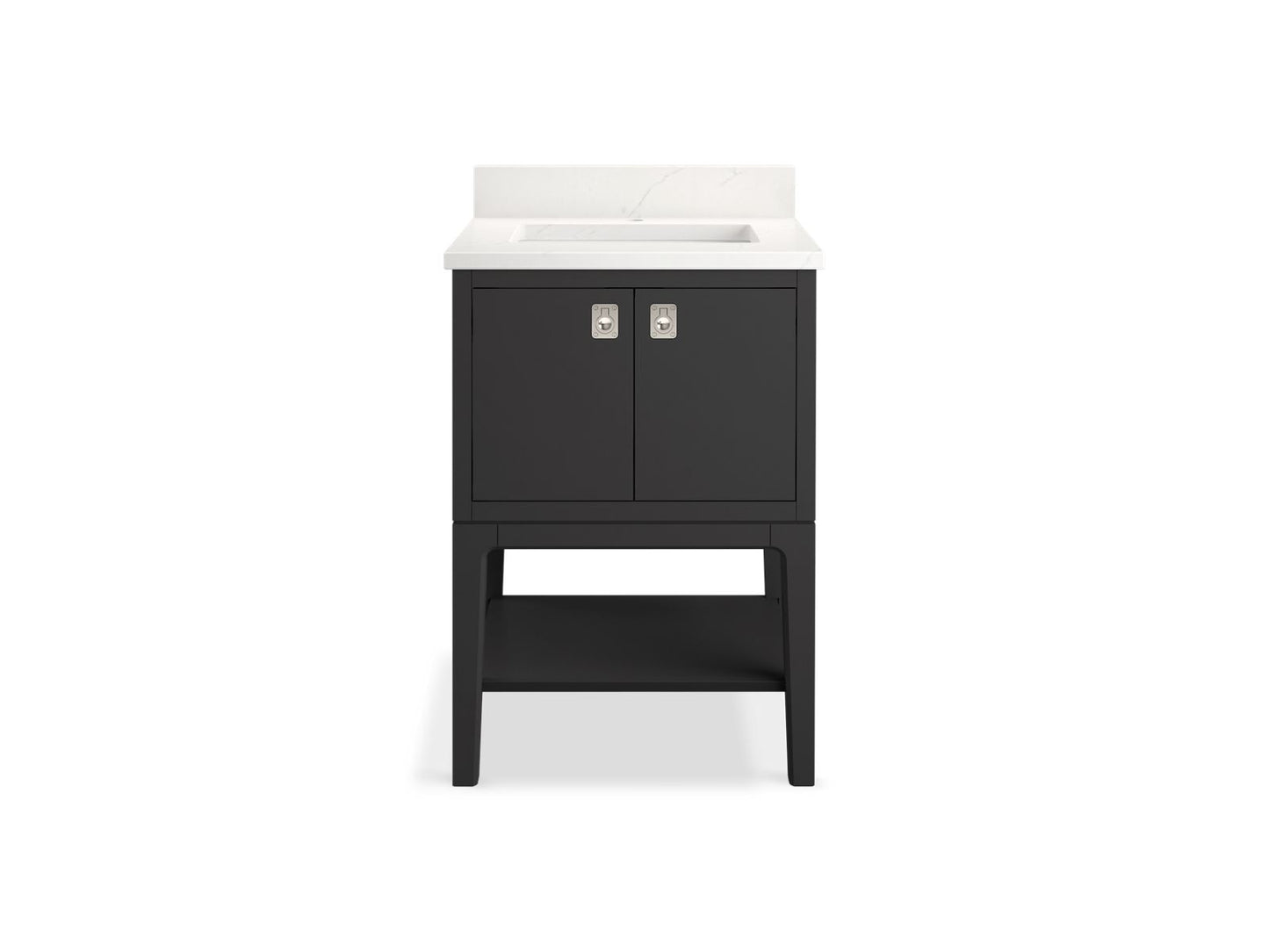 KOHLER K-35024 Seagrove by Studio McGee 24" bathroom vanity cabinet with sink and quartz top
