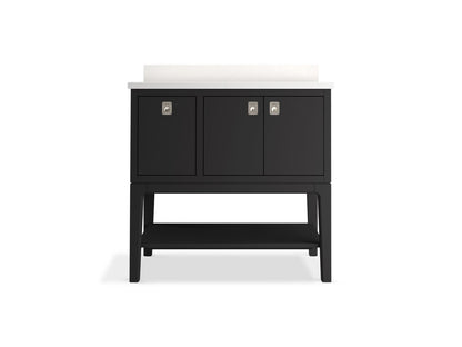 KOHLER K-35026 Seagrove by Studio McGee 36" bathroom vanity cabinet with sink and quartz top