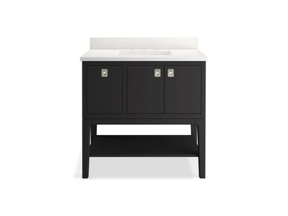 KOHLER K-35026 Seagrove by Studio McGee 36" bathroom vanity cabinet with sink and quartz top