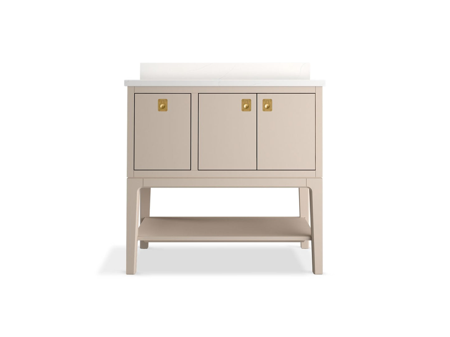 KOHLER K-35026 Seagrove by Studio McGee 36" bathroom vanity cabinet with sink and quartz top