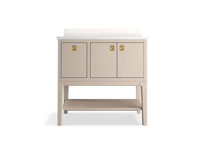 KOHLER K-35026 Seagrove by Studio McGee 36" bathroom vanity cabinet with sink and quartz top