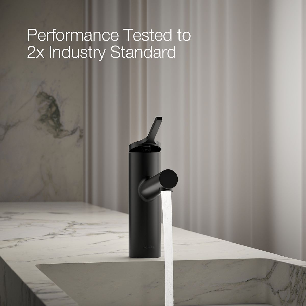 KOHLER Elate Single-handle bathroom sink faucet, 1.2 gpm