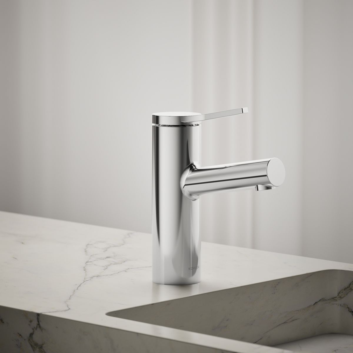 KOHLER Elate Single-handle bathroom sink faucet, 1.0 gpm