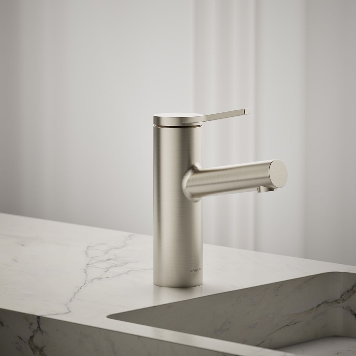 KOHLER Elate Single-handle bathroom sink faucet, 0.5 gpm