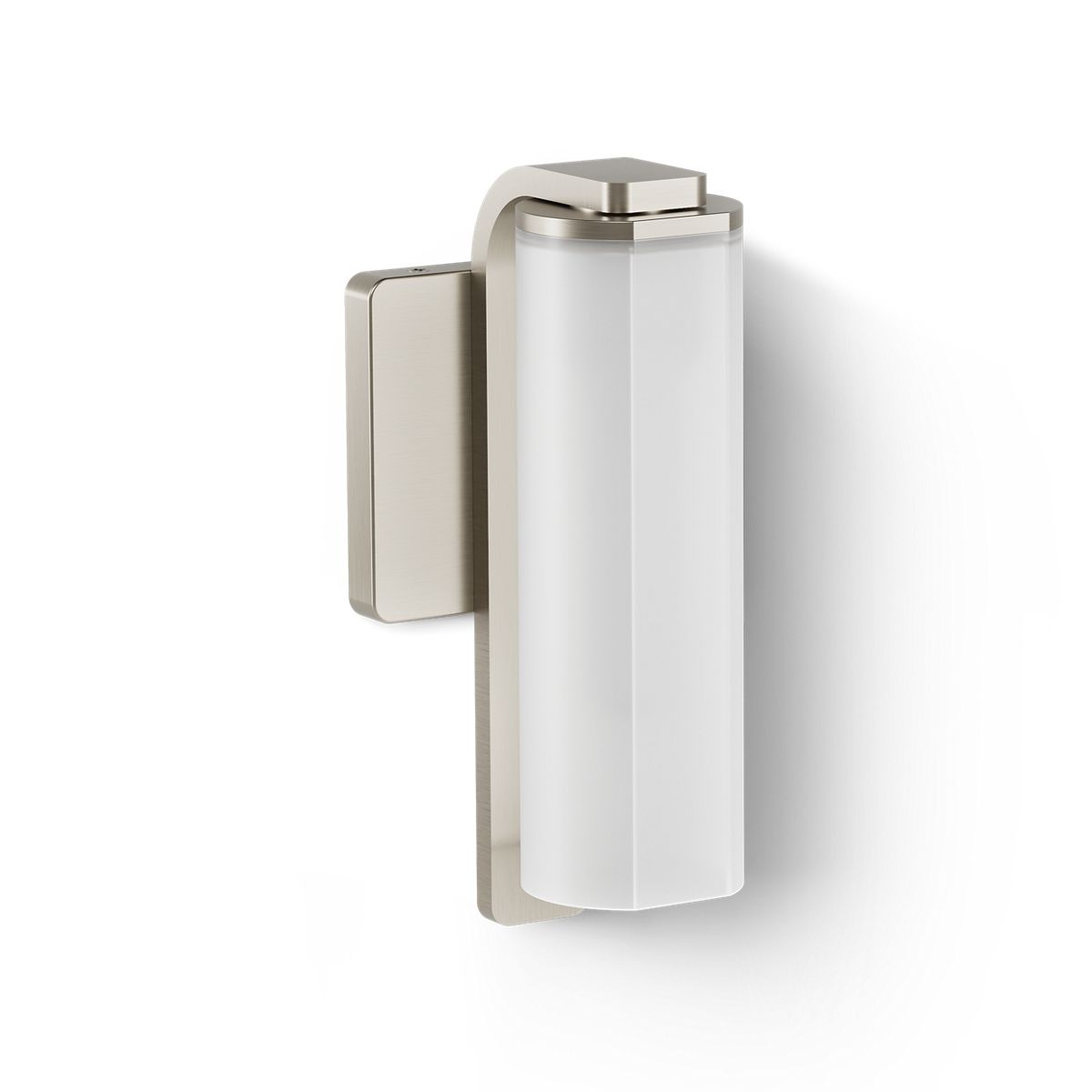 KOHLER K-35113-SC01 Parallel One-light Sconce, Brushed Nickel - 3/4 view of product