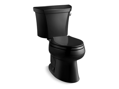 KOHLER K-3531-RA Wellworth Classic two-piece elongated 1.0 gpf toilet with Pressure Lite(R) flush technology and...