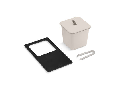 KOHLER Three-piece ice bucket set